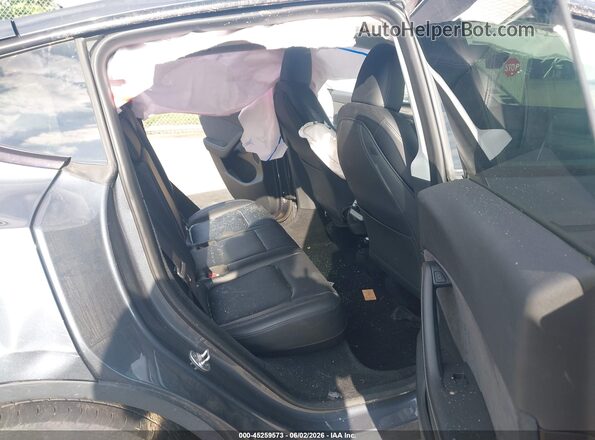 7SAYGDEE1PA092029 2023 TESLA MODEL Y Gray VIN կոդի պիտակի տեսք