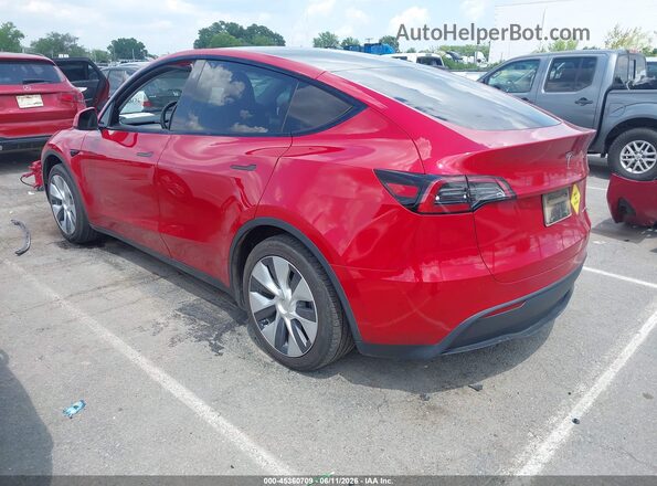 7SAYGDEE1PA124008 2023 TESLA MODEL Y Red უკანა მარცხენა