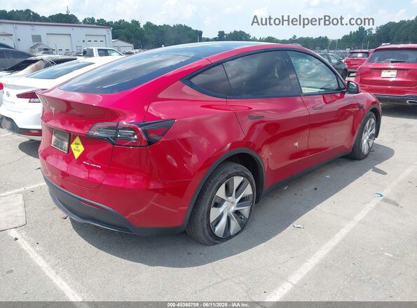 7SAYGDEE1PA124008 2023 TESLA MODEL Y Red უკანა მარჯვენა