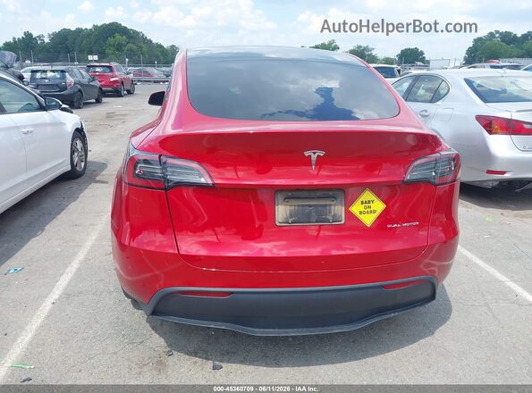 7SAYGDEE1PA124008 2023 TESLA MODEL Y Red 