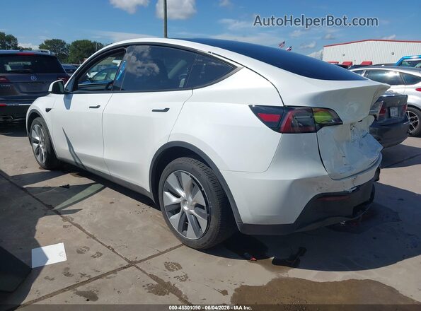 7SAYGDEE1PA131363 2023 TESLA MODEL Y Белый Задняя левая четверть