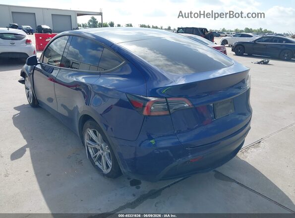 7SAYGDEE1PF616184 2023 TESLA MODEL Y Blue Rear left