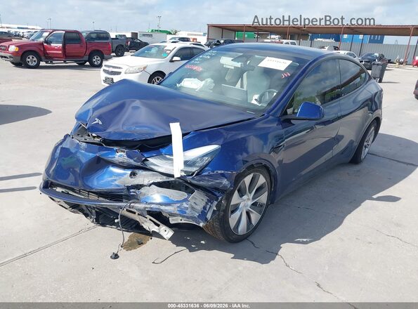 7SAYGDEE1PF616184 2023 TESLA MODEL Y Blue Front left