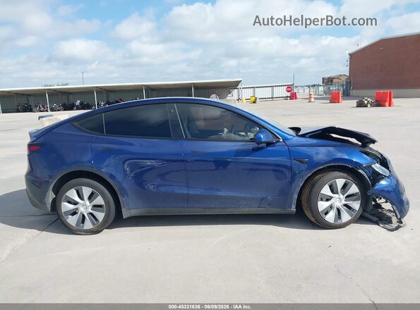 7SAYGDEE1PF616184 2023 TESLA MODEL Y Blue Instrument cluster view
