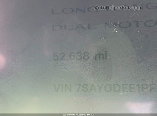 7SAYGDEE1PF616184 2023 TESLA MODEL Y Blue 360 interior view