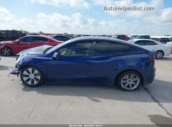 7SAYGDEE1PF616184 2023 TESLA MODEL Y Blue Rear interior view