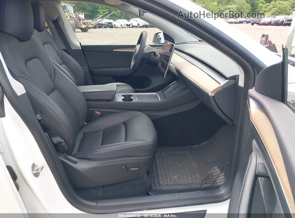 7SAYGDEE1PF748183 2023 TESLA MODEL Y White Սալոնի դիմացի տեսք