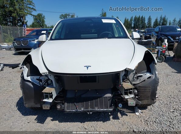 7SAYGDEE1PF825103 2023 TESLA MODEL Y White Вид задньої частини салону