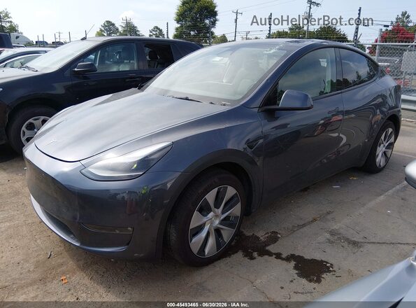 7SAYGDEE1PF881154 2023 TESLA MODEL Y Gray Передня ліва чверть