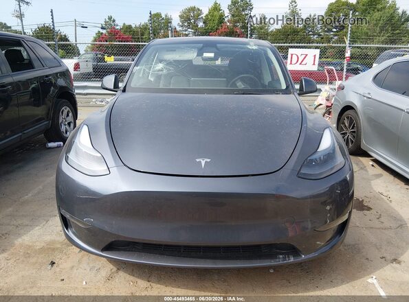 7SAYGDEE1PF881154 2023 TESLA MODEL Y Gray Вид щитка приладів