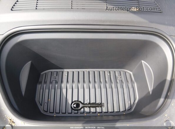 7SAYGDEE1PF881154 2023 TESLA MODEL Y Gray Вид ззаду