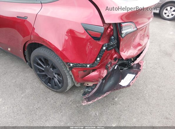 7SAYGDEE1RA222507 2024 TESLA MODEL Y Red Вид салону спереду