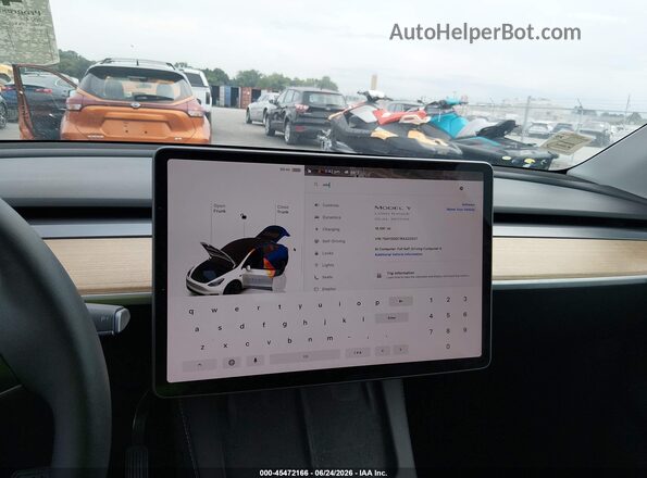 7SAYGDEE1RA222507 2024 TESLA MODEL Y Red 