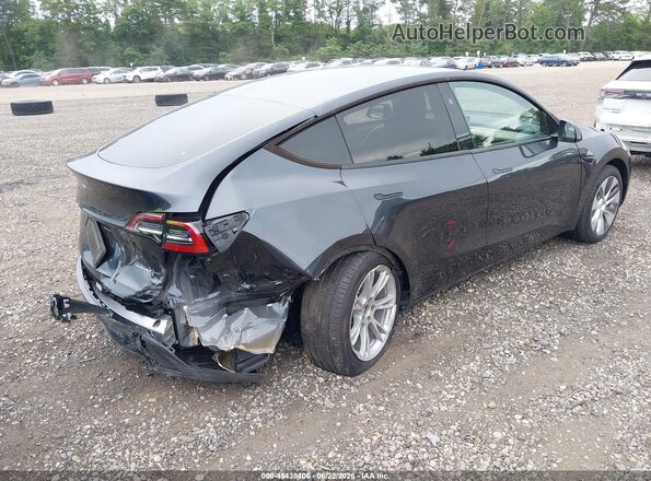 7SAYGDEE1RA273618 2024 TESLA MODEL Y Black უკანა მარჯვენა