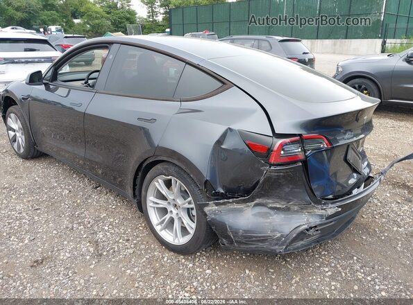 7SAYGDEE1RA273618 2024 TESLA MODEL Y Black უკანა მარცხენა