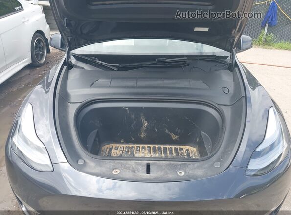 7SAYGDEE1RF204642 2024 TESLA MODEL Y Gray Vista trasera