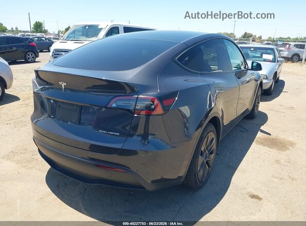 7SAYGDEE1SF318310 2025 TESLA MODEL Y Gray Tył prawy
