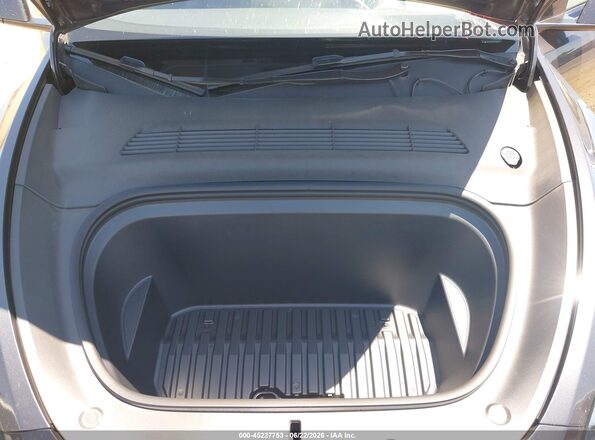 7SAYGDEE1SF318310 2025 TESLA MODEL Y Gray Widok z tyłu