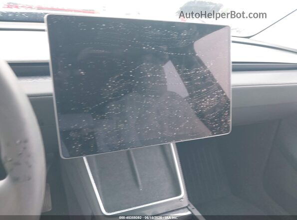 7SAYGDEE1TA466407 2026 TESLA MODEL Y Gray Widok tylnych siedzeń