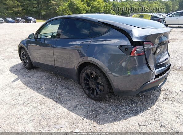 7SAYGDEE2NA006563 2022 TESLA MODEL Y Gray Tył lewy