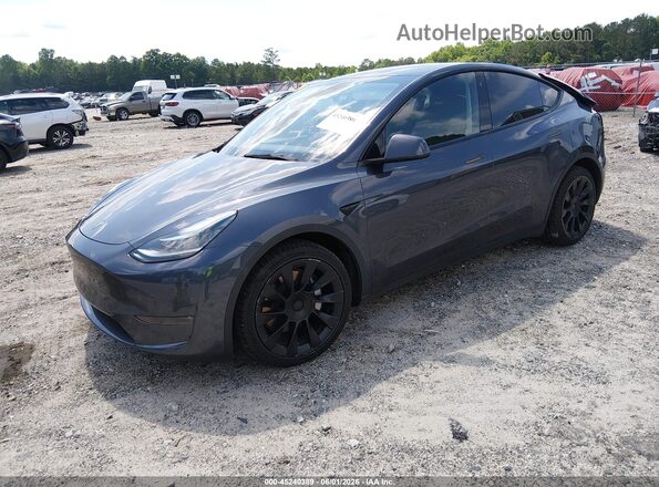 7SAYGDEE2NA006563 2022 TESLA MODEL Y Gray Przód lewy