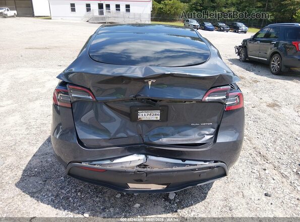 7SAYGDEE2NA006563 2022 TESLA MODEL Y Gray 