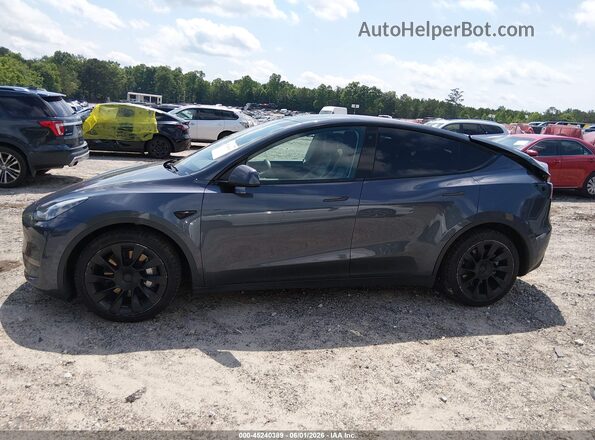 7SAYGDEE2NA006563 2022 TESLA MODEL Y Gray Widok wnętrza 360 stopni
