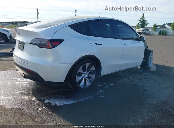 7SAYGDEE2NF359260 2022 TESLA MODEL Y White Հետևի աջ