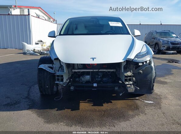 7SAYGDEE2NF359260 2022 TESLA MODEL Y White Դիմացի տեսք