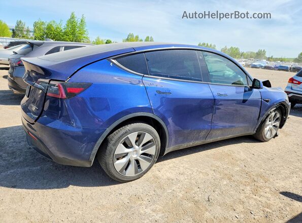 7SAYGDEE2NF504376 2022 TESLA OTHER Синий Задняя правая четверть