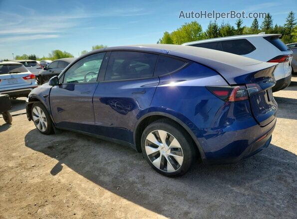 7SAYGDEE2NF504376 2022 TESLA OTHER Синий Задняя левая четверть