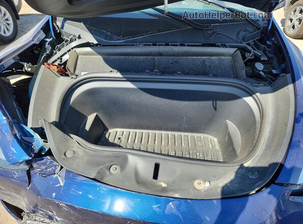 7SAYGDEE2NF504376 2022 TESLA OTHER Синий Вид подкапотного пространства