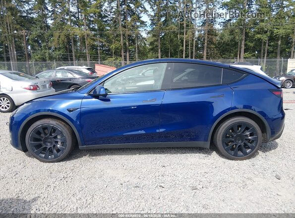 7SAYGDEE2NF558941 2022 TESLA MODEL Y Blue 