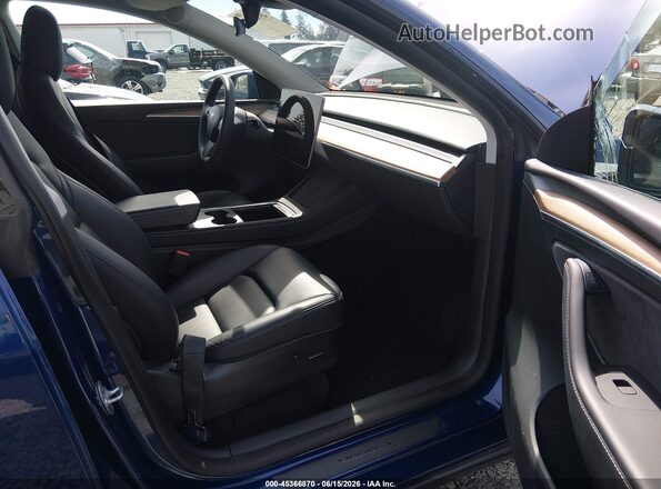 7SAYGDEE2NF558941 2022 TESLA MODEL Y Blue 