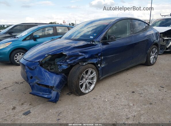 7SAYGDEE2PA054115 2023 TESLA MODEL Y Blue Front left
