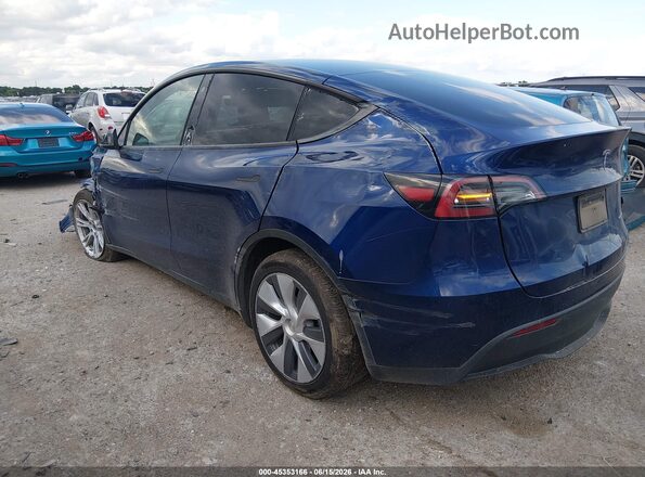 7SAYGDEE2PA054115 2023 TESLA MODEL Y Blue Rear left