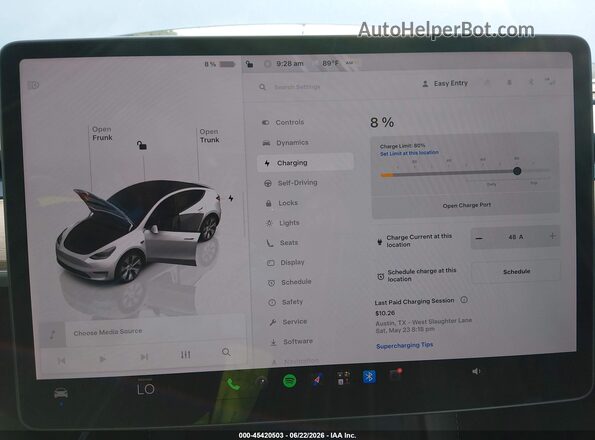 7SAYGDEE2PA095683 2023 TESLA MODEL Y White 