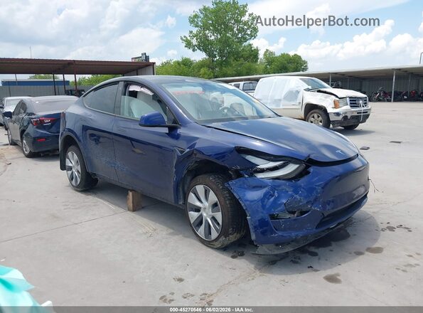 7SAYGDEE2PA118296 2023 TESLA MODEL Y Синий Вид спереди