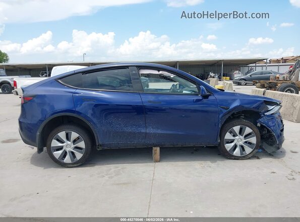 7SAYGDEE2PA118296 2023 TESLA MODEL Y Синий Вид щитка приборов