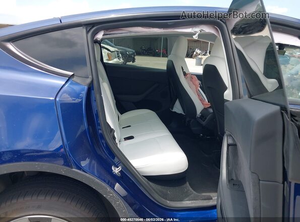 7SAYGDEE2PA118296 2023 TESLA MODEL Y Синий Вид наклейки с VIN-кодом