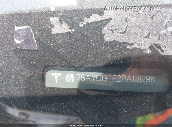 7SAYGDEE2PA118296 2023 TESLA MODEL Y Синий 