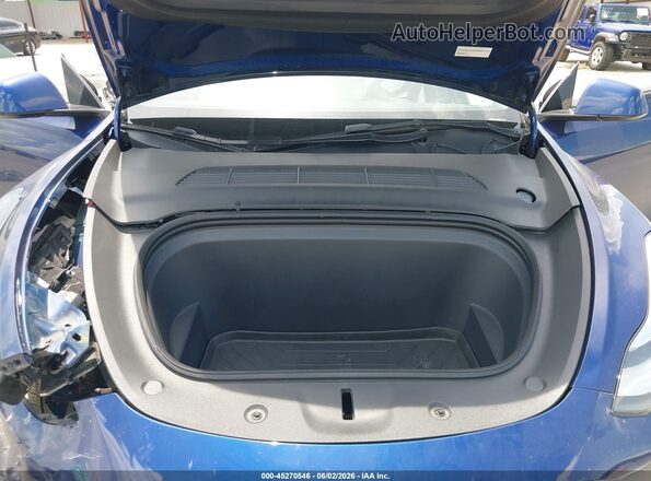7SAYGDEE2PA118296 2023 TESLA MODEL Y Синий Вид сзади