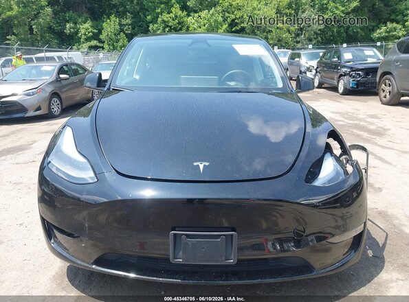 7SAYGDEE2PA212467 2023 TESLA MODEL Y Черный Вид панели приборов