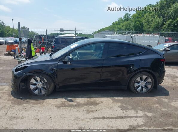 7SAYGDEE2PA212467 2023 TESLA MODEL Y Черный Вид задней части салона