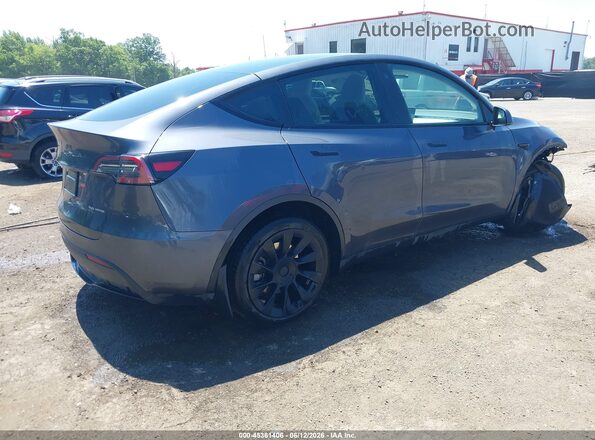 7SAYGDEE2PF692514 2023 TESLA MODEL Y Gray Trasero derecho