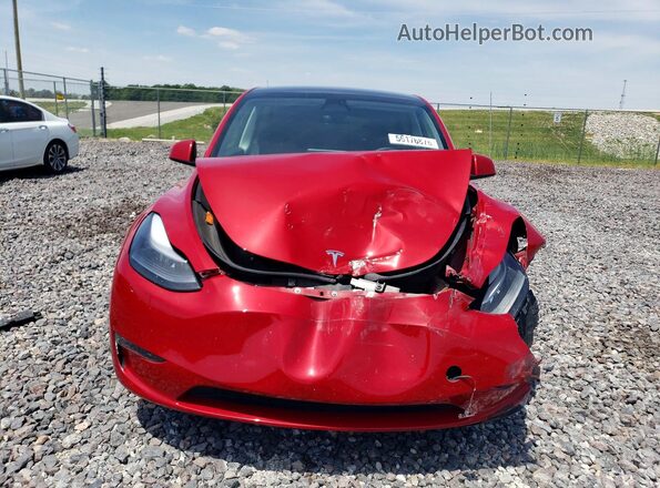 7SAYGDEE2PF766482 2023 TESLA MODEL Red Front view