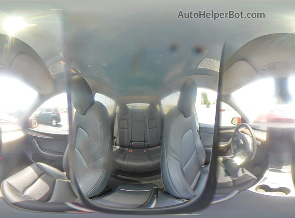 7SAYGDEE2PF766482 2023 TESLA MODEL Red VIN sticker view