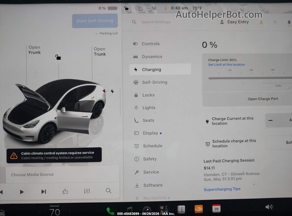7SAYGDEE2PF792211 2023 TESLA MODEL Y Белый 