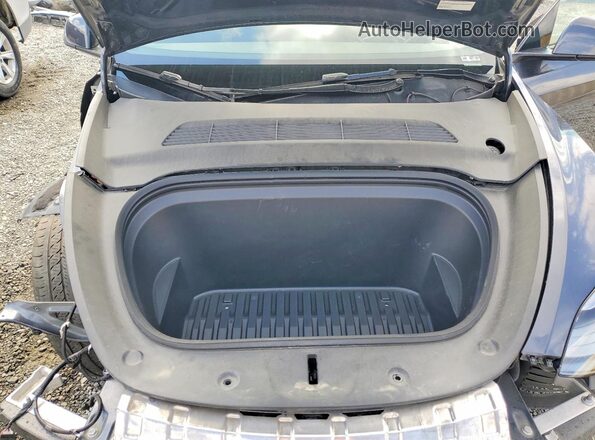 7SAYGDEE2RA245942 2024 TESLA MODEL Charcoal Вид підкапотного простору