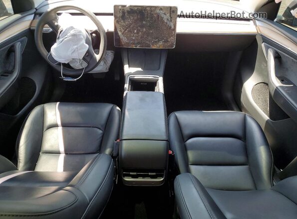 7SAYGDEE2RF089727 2024 TESLA MODEL Серый Вид панели приборов